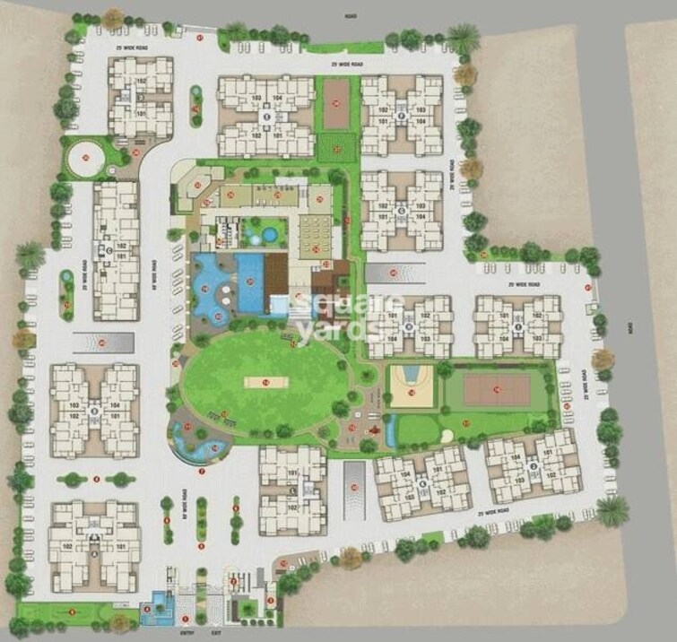 JP Iscon Platinum Master Plan Image