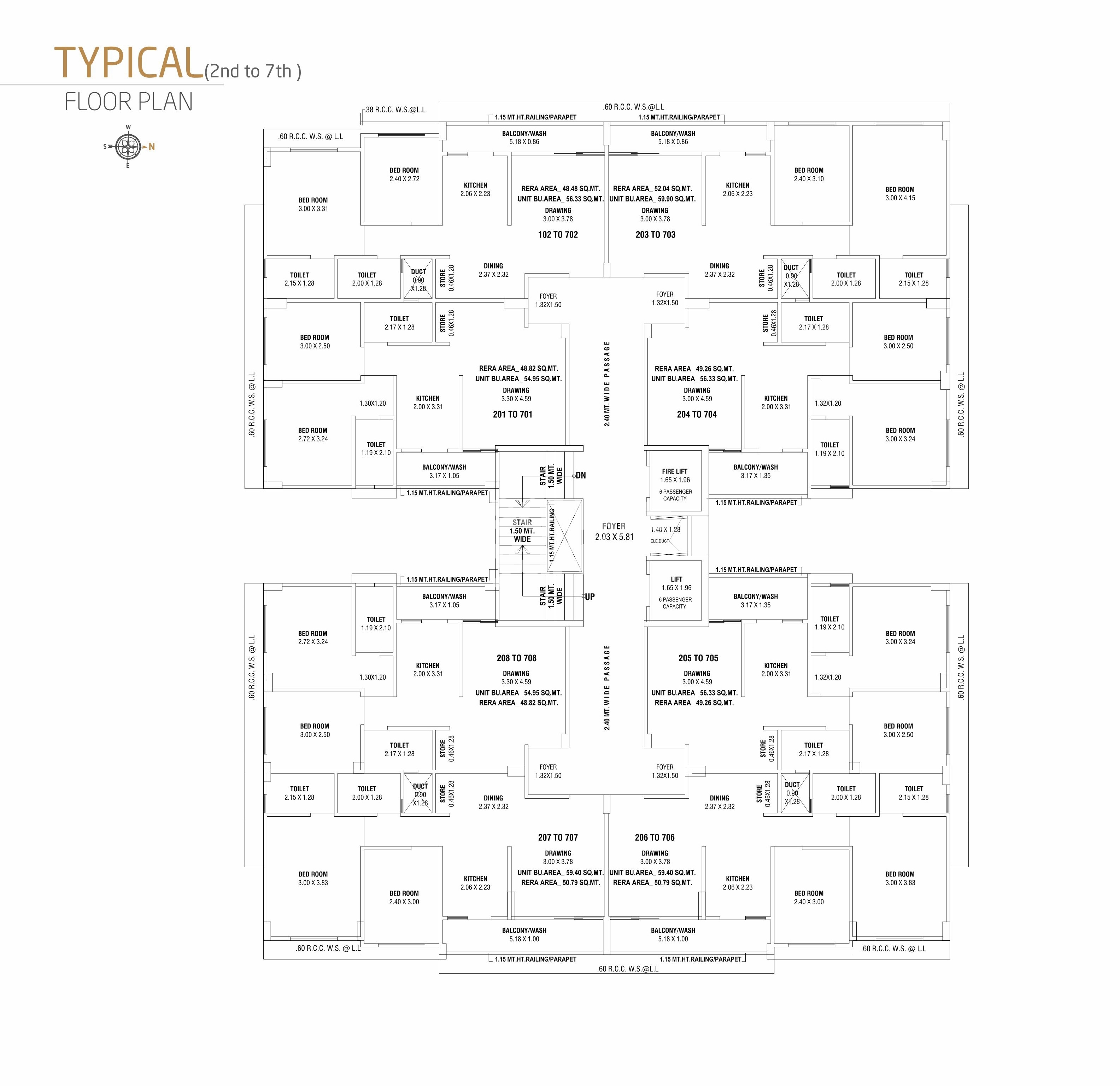 K3 Orium Floor Plans