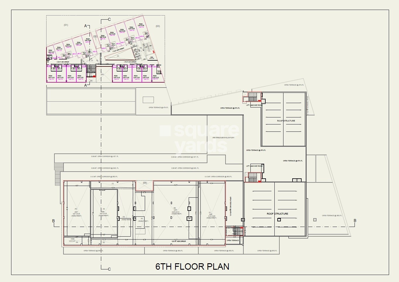 Kala Ratan Iconic Three Floor Plans