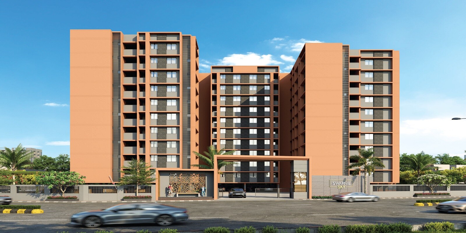 Karnavati Swapnil Sky residential project in Hanspura