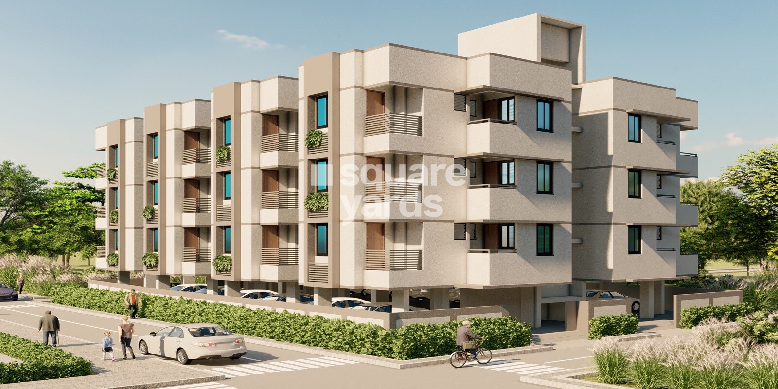 Kastbhanjan Shree Sai Hari residential project in Adalaj