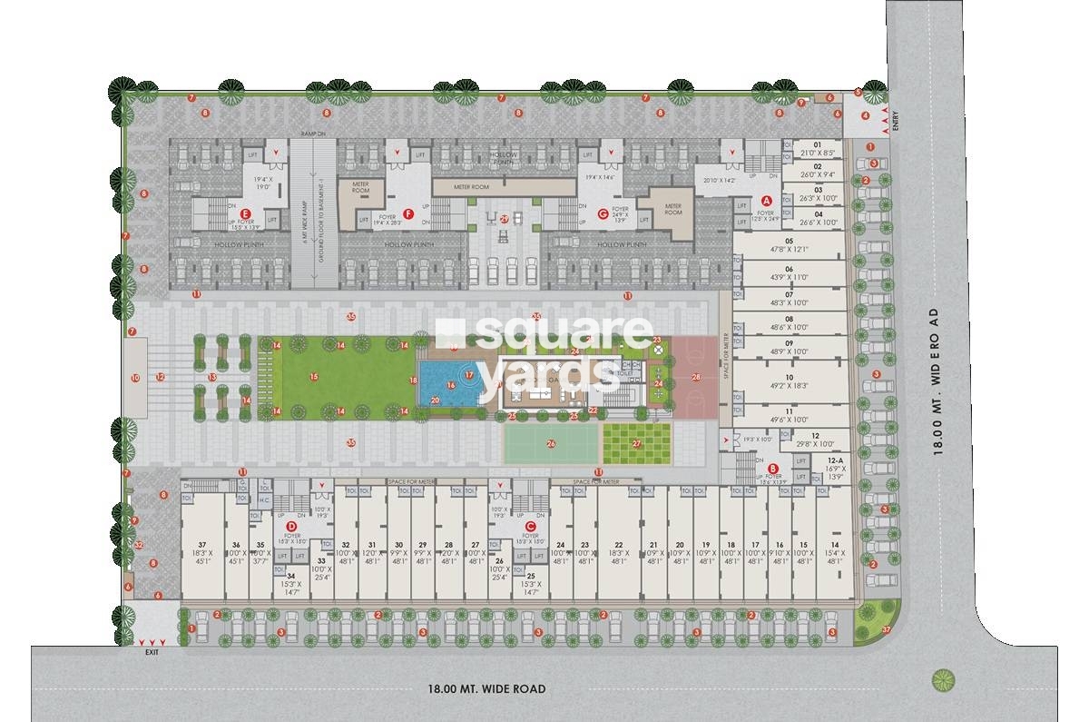 Kavisha Aer Master Plan Image