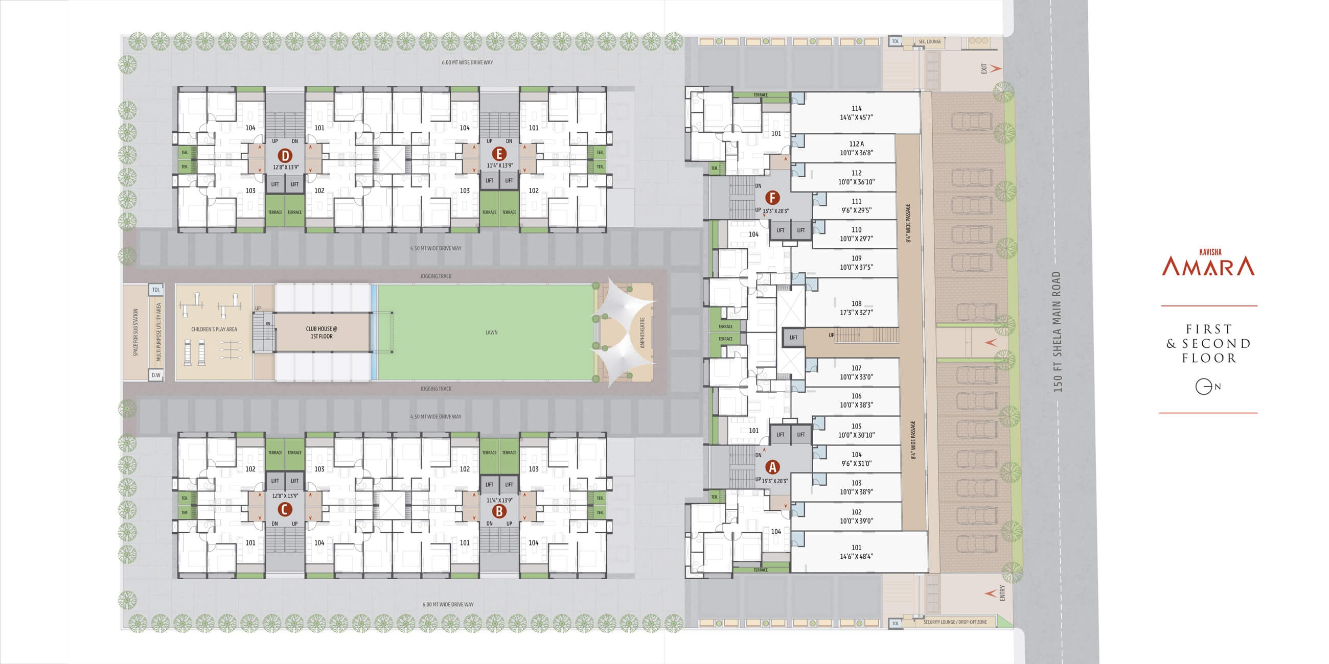 Kavisha Amara in Shela, Ahmedabad @ 40.98 Lac - Floor Plans, Location ...