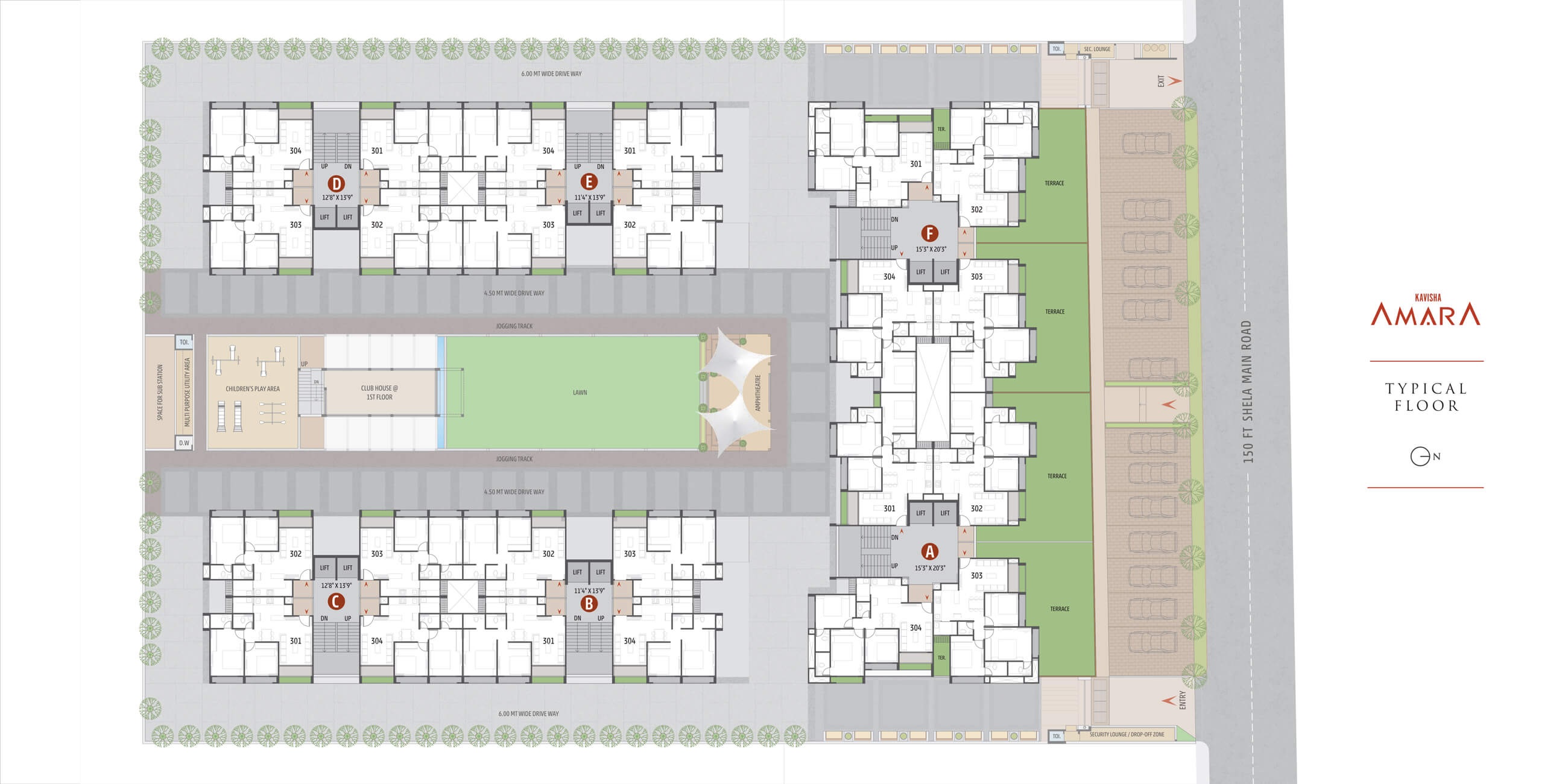 Kavisha Amara in Shela, Ahmedabad @ 40.98 Lac - Floor Plans, Location ...