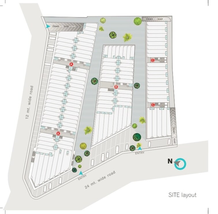 Kavisha C3 Celebration City Center Master Plan Image