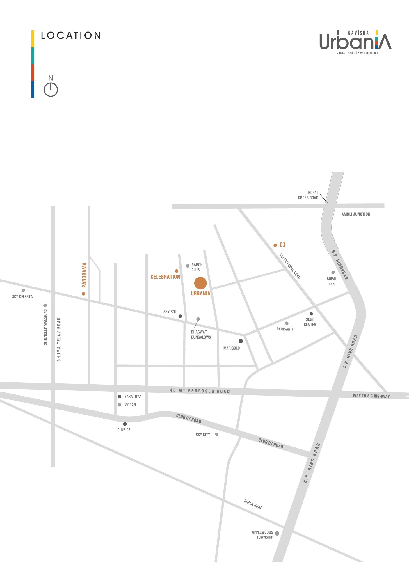 Kavisha Urbania Location Image