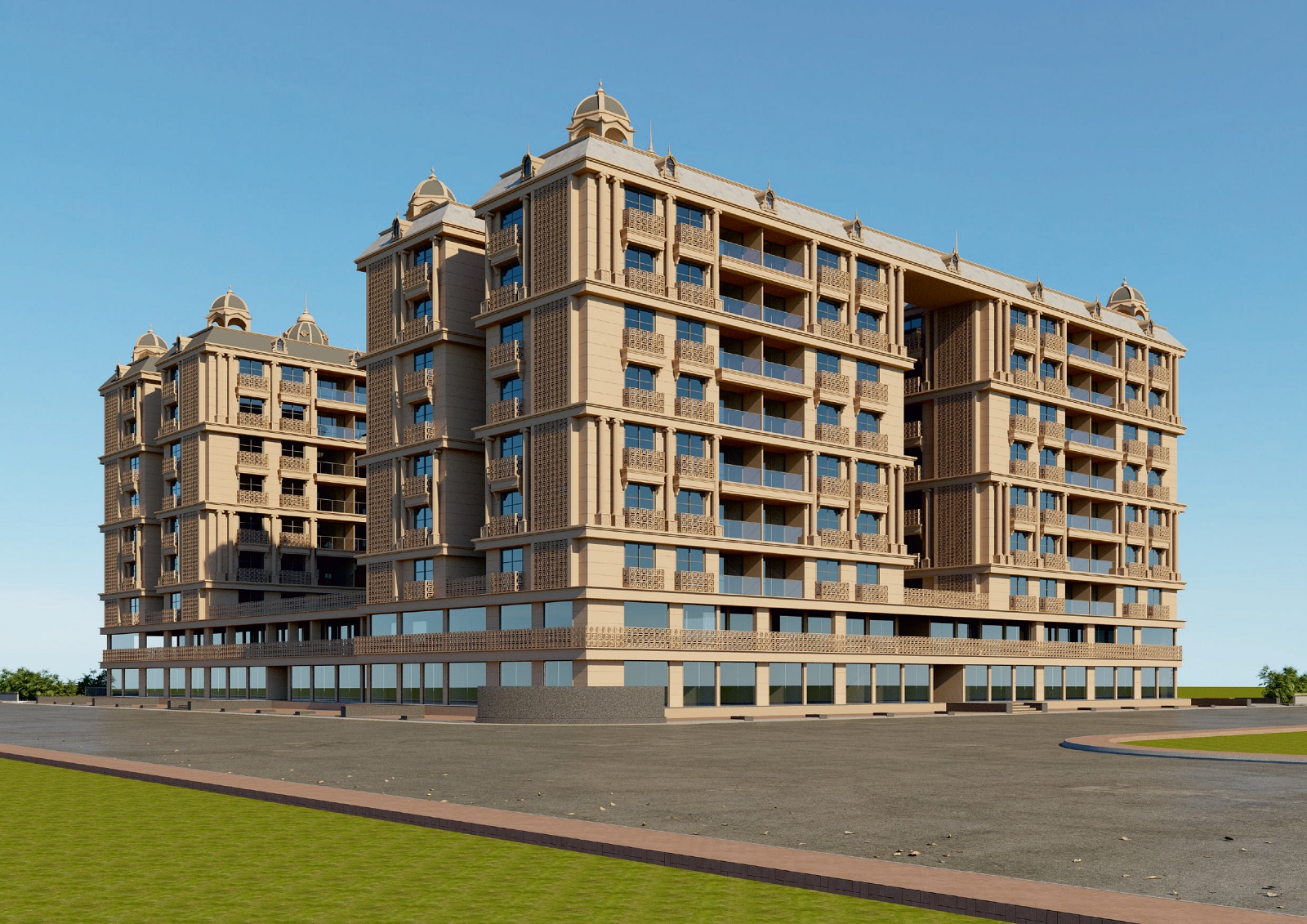 Kishan Royal Palace Apartment Exteriors