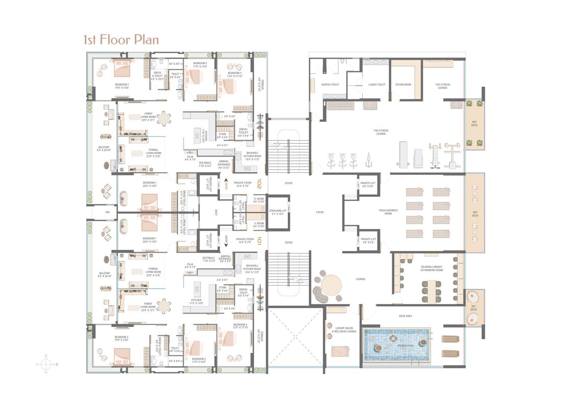 KK The Camellia Floor Plans