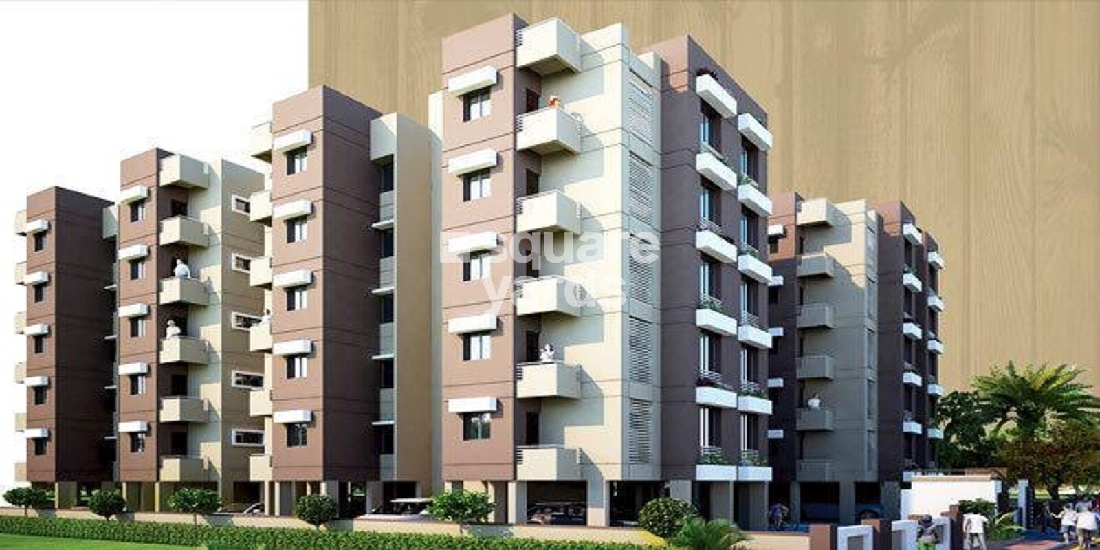 KPC AASHIRWAD HOMES residential project in Nava Naroda