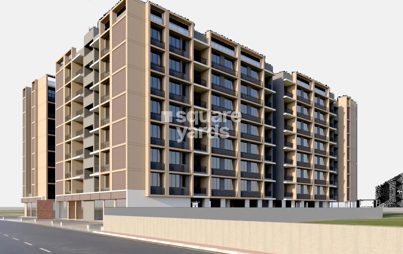 Krishna Crown 140 Apartment Exteriors