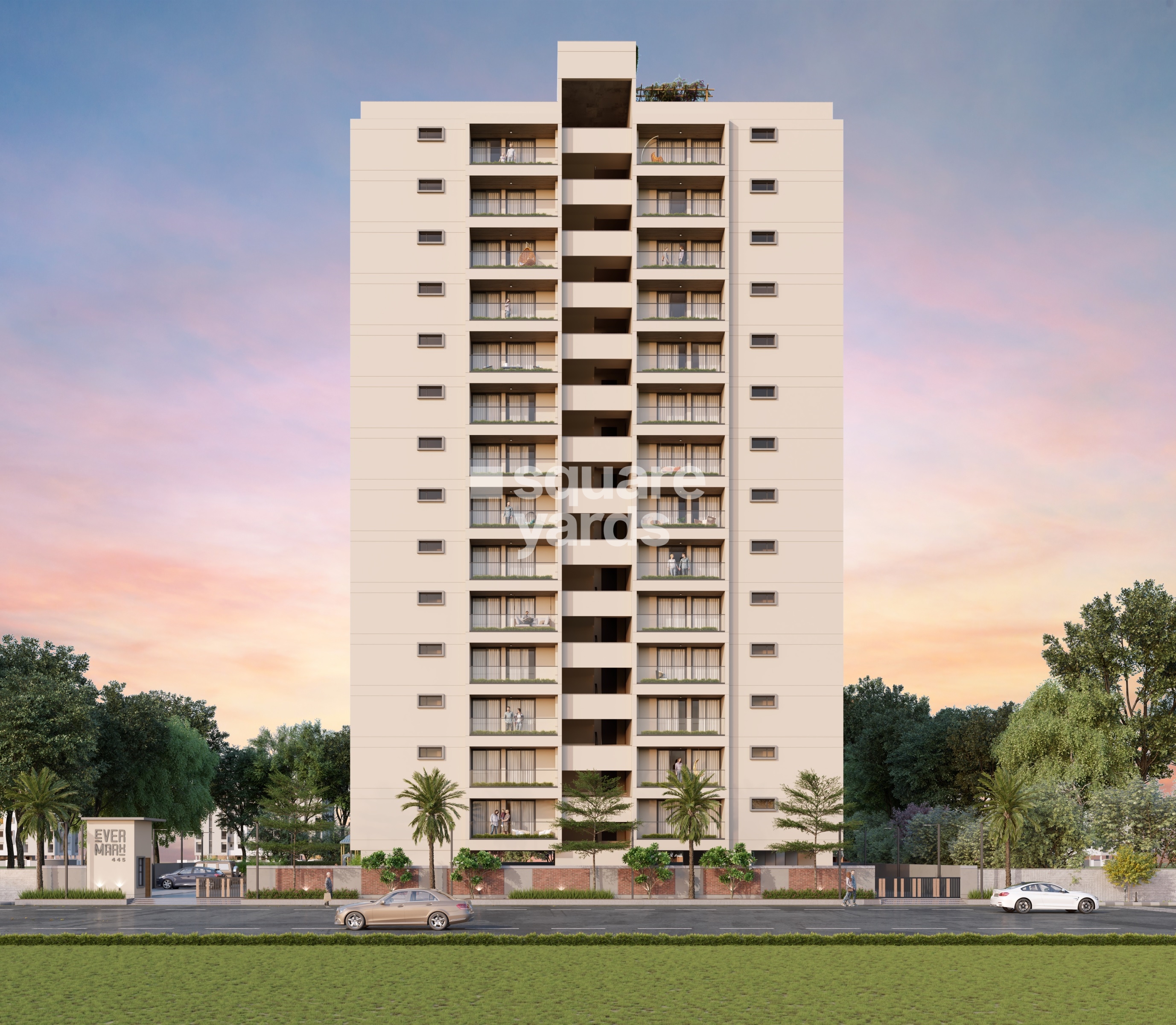 Krishna Ever Mark 445 Apartment Exteriors