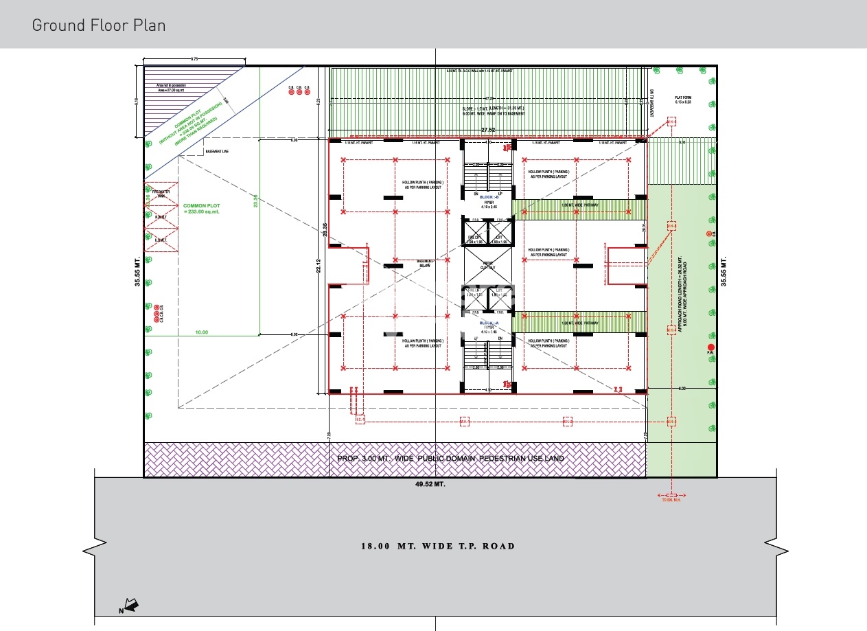 Krishna Ever Mark 445 Floor Plans