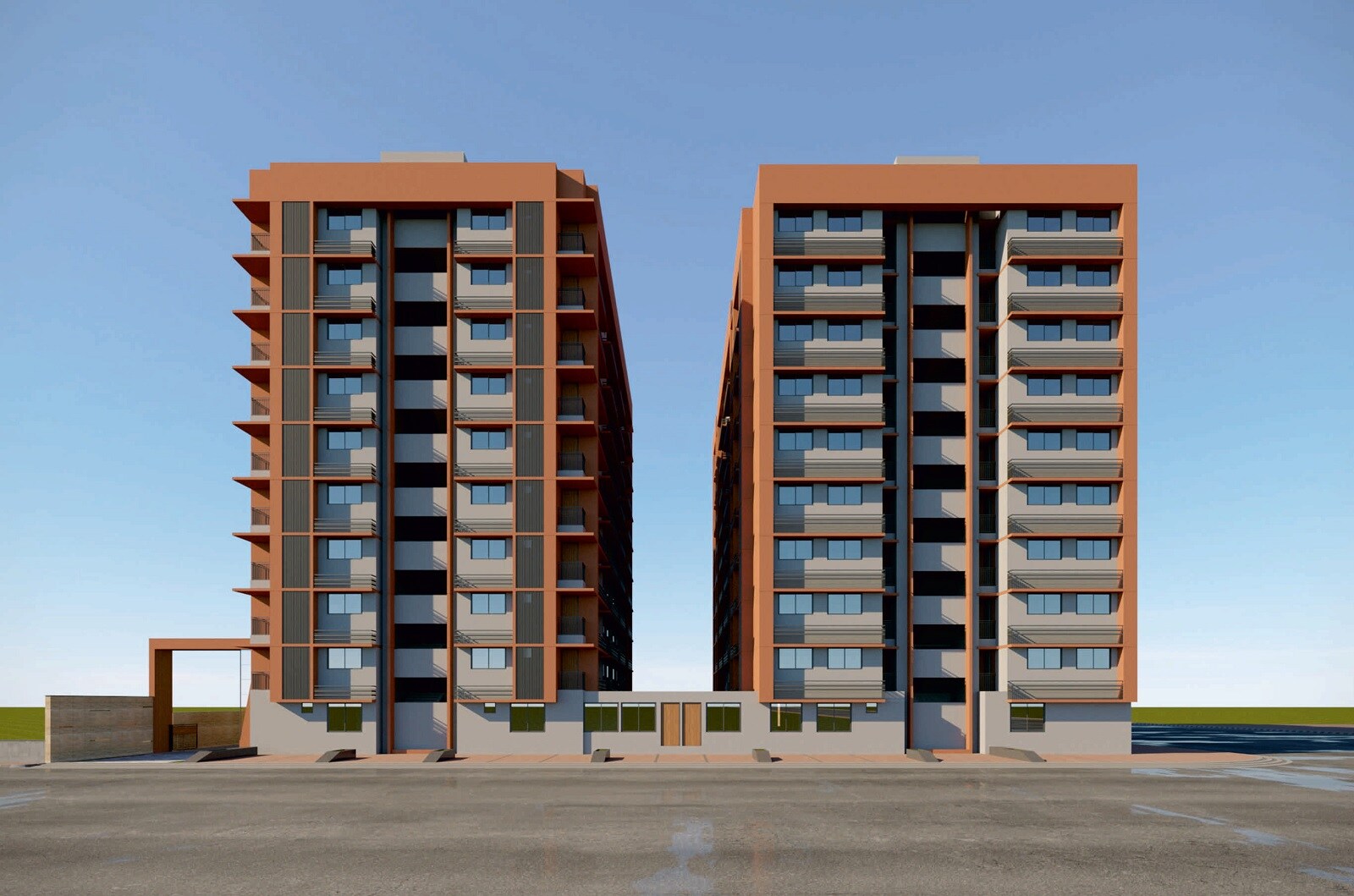 Krishna Satkar Green Apartment Exteriors