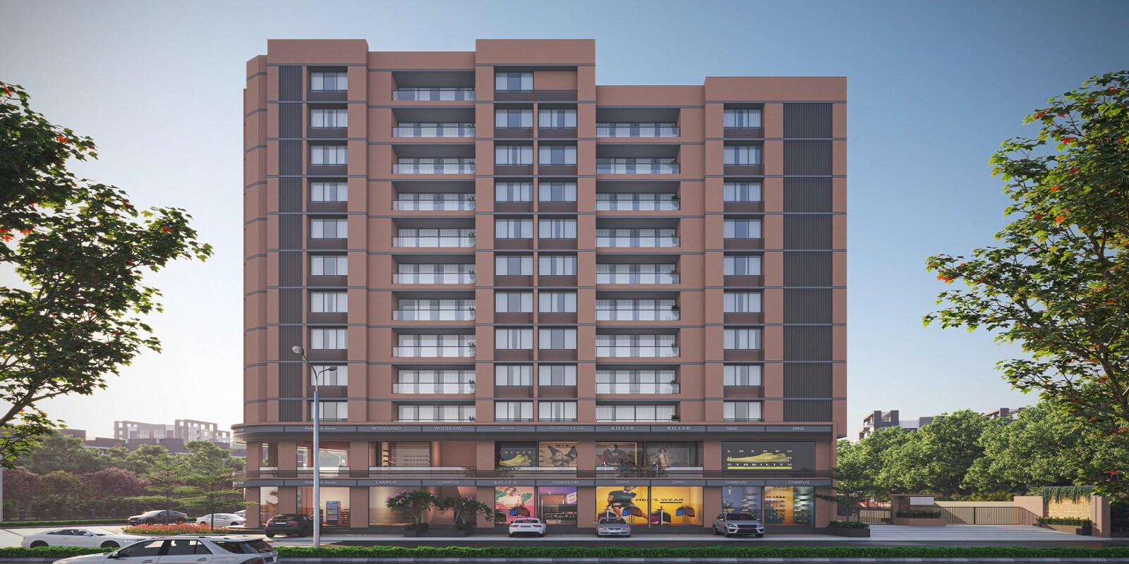Krishna Solitude residential project in Ranip