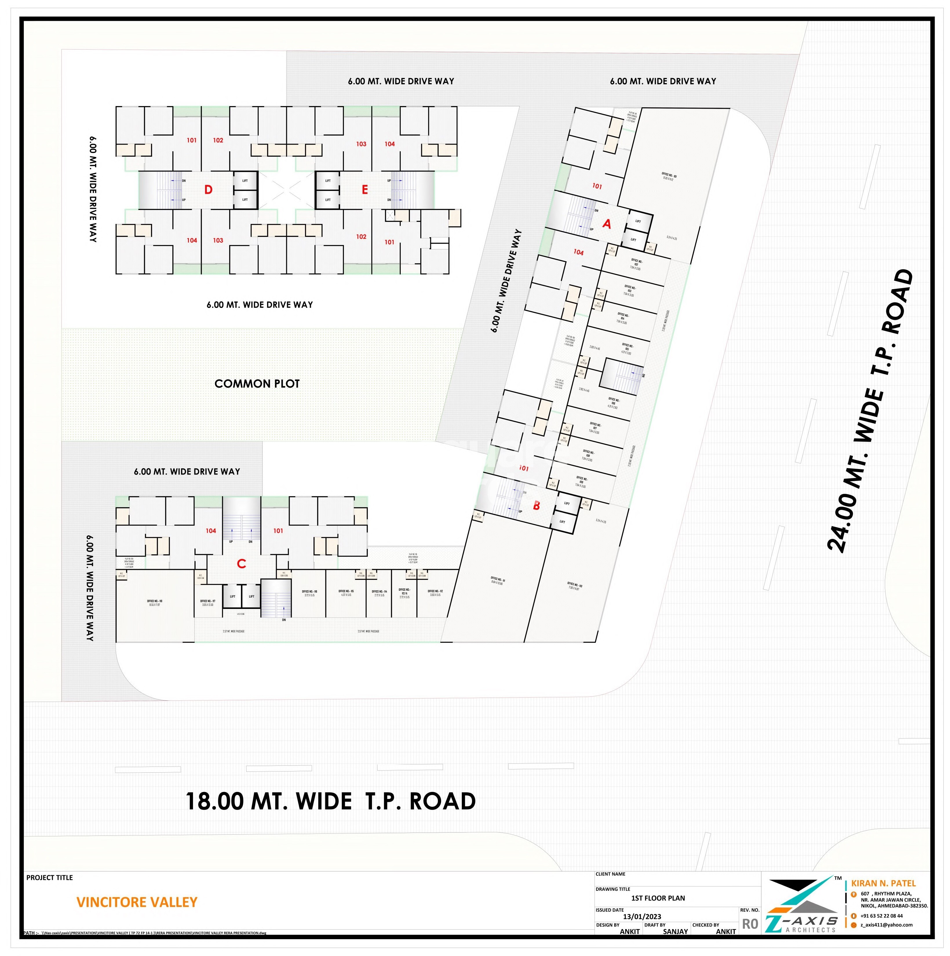 Krishna Vincitore Valley Floor Plans