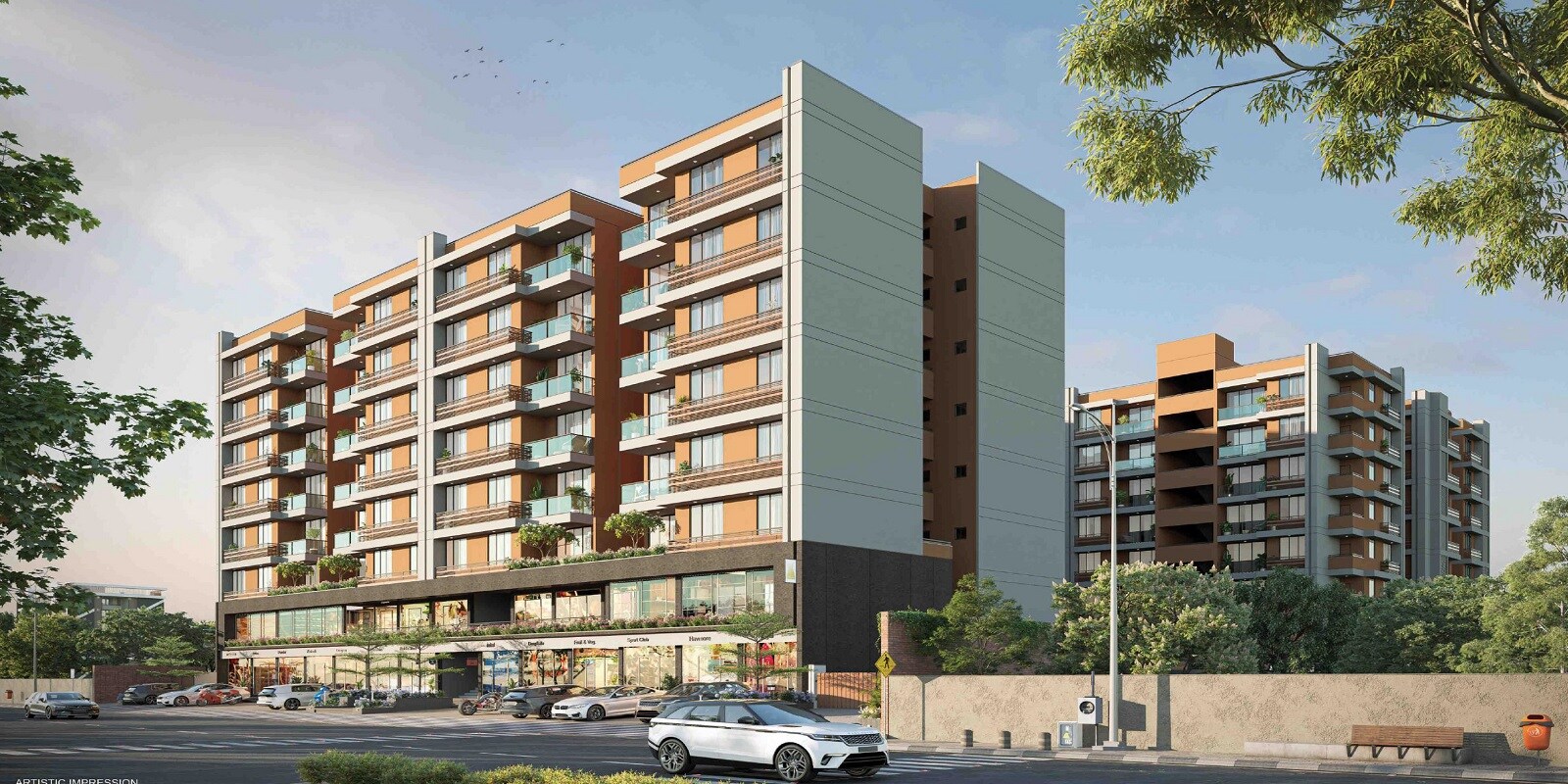 Kriya Shree Ram Aries residential project in Nana Chiloda