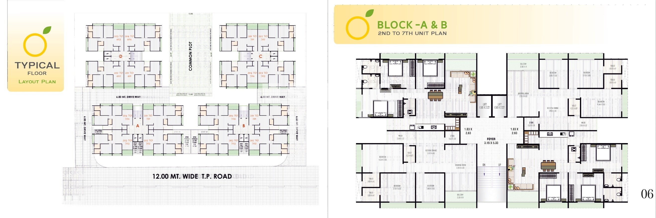 Krunal Lemon Tree Floor Plans