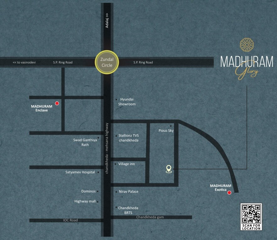 Madhuram Glory Location Image