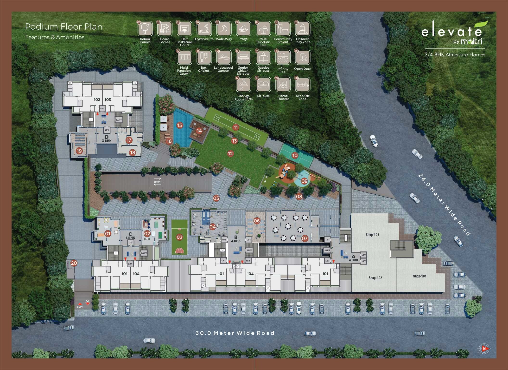 Maitri Elevate Floor Plans 1