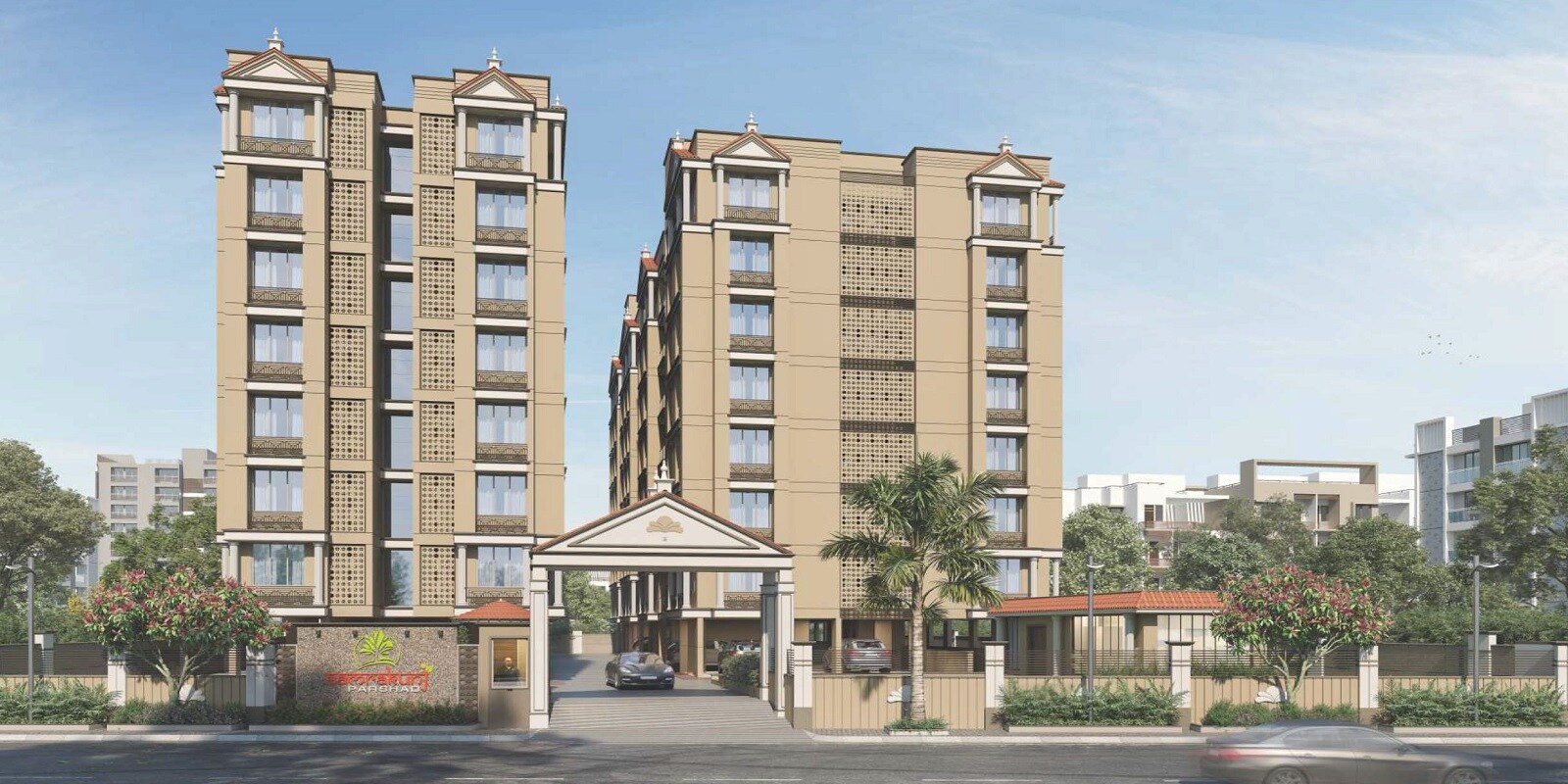 Manrup Aamrakunj Parshad residential project in Pethapur