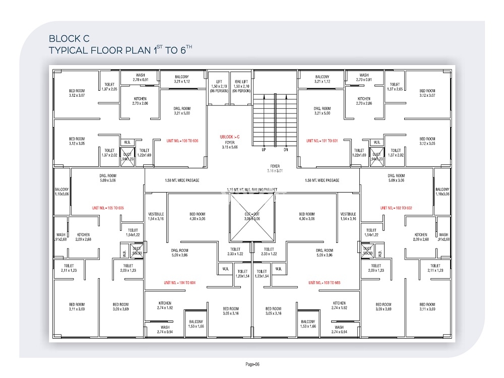 Meem Light Residency Floor Plans