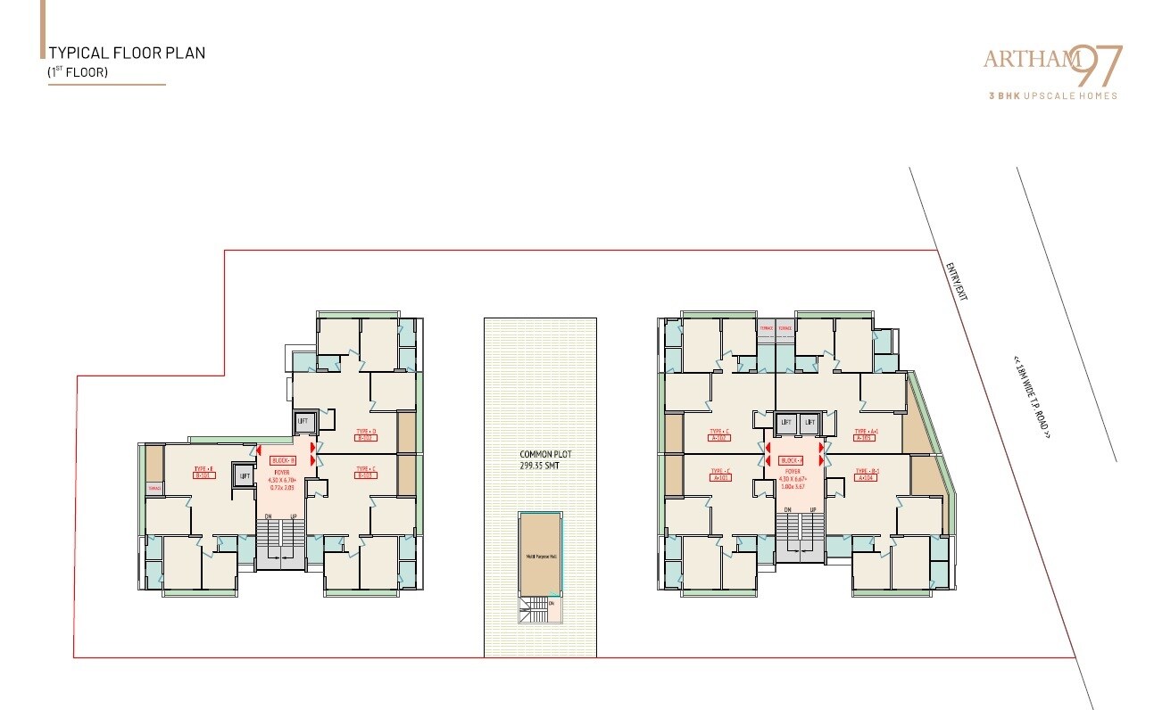 Minolt Artham 97 Floor Plans