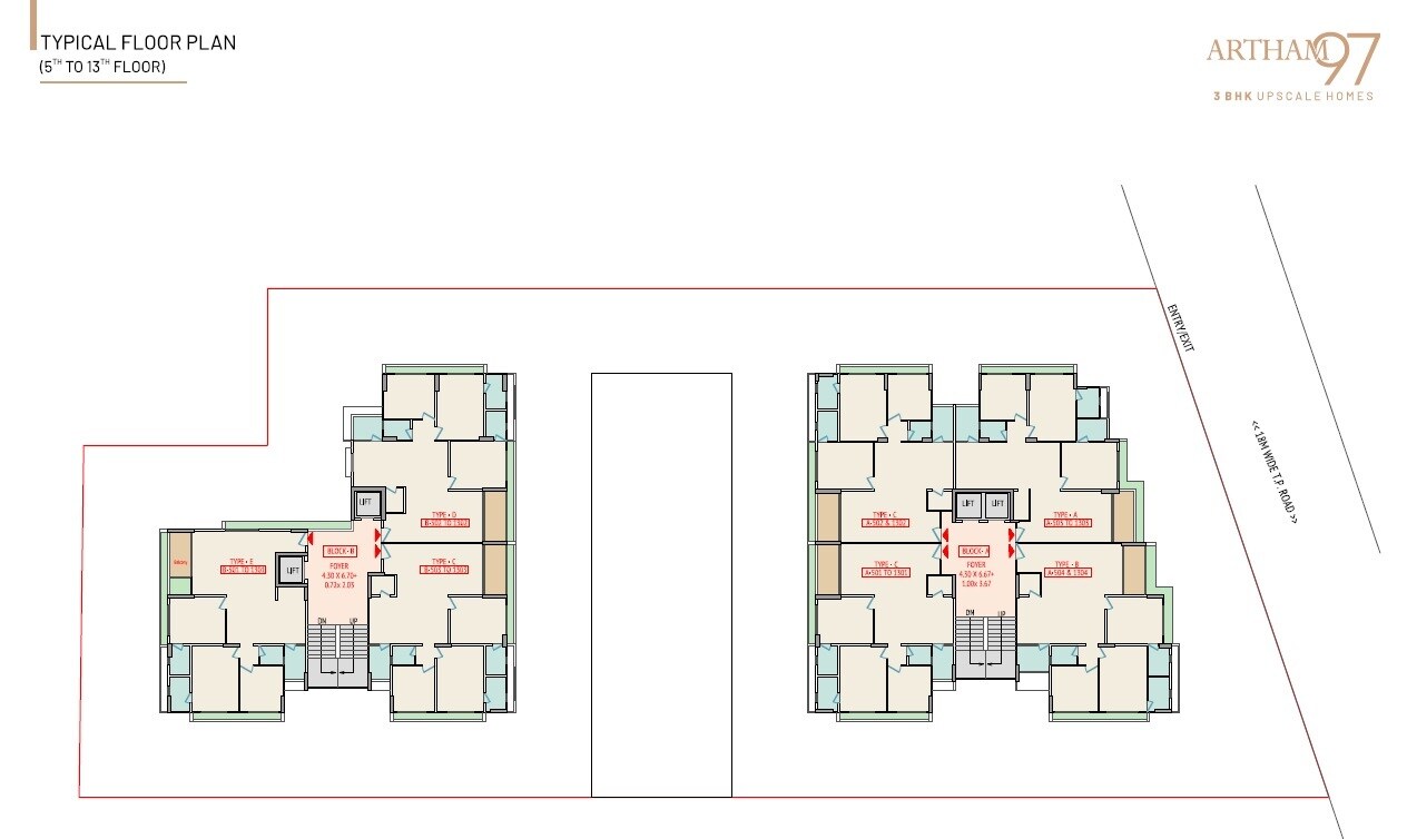 Minolt Artham 97 Floor Plans