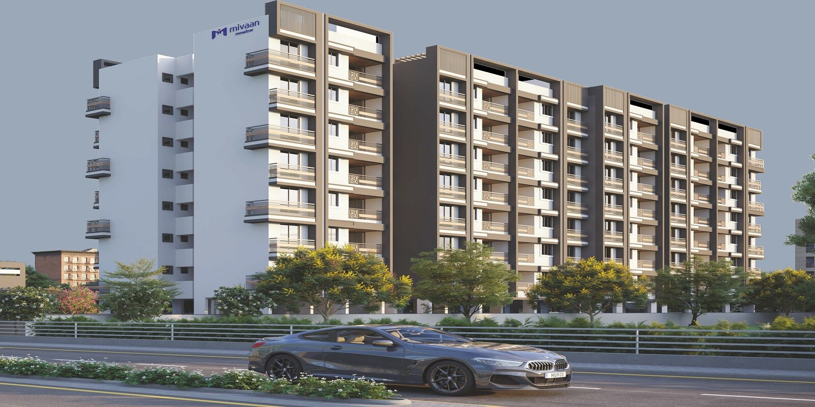 Mivaan Meadow residential project in Vatva