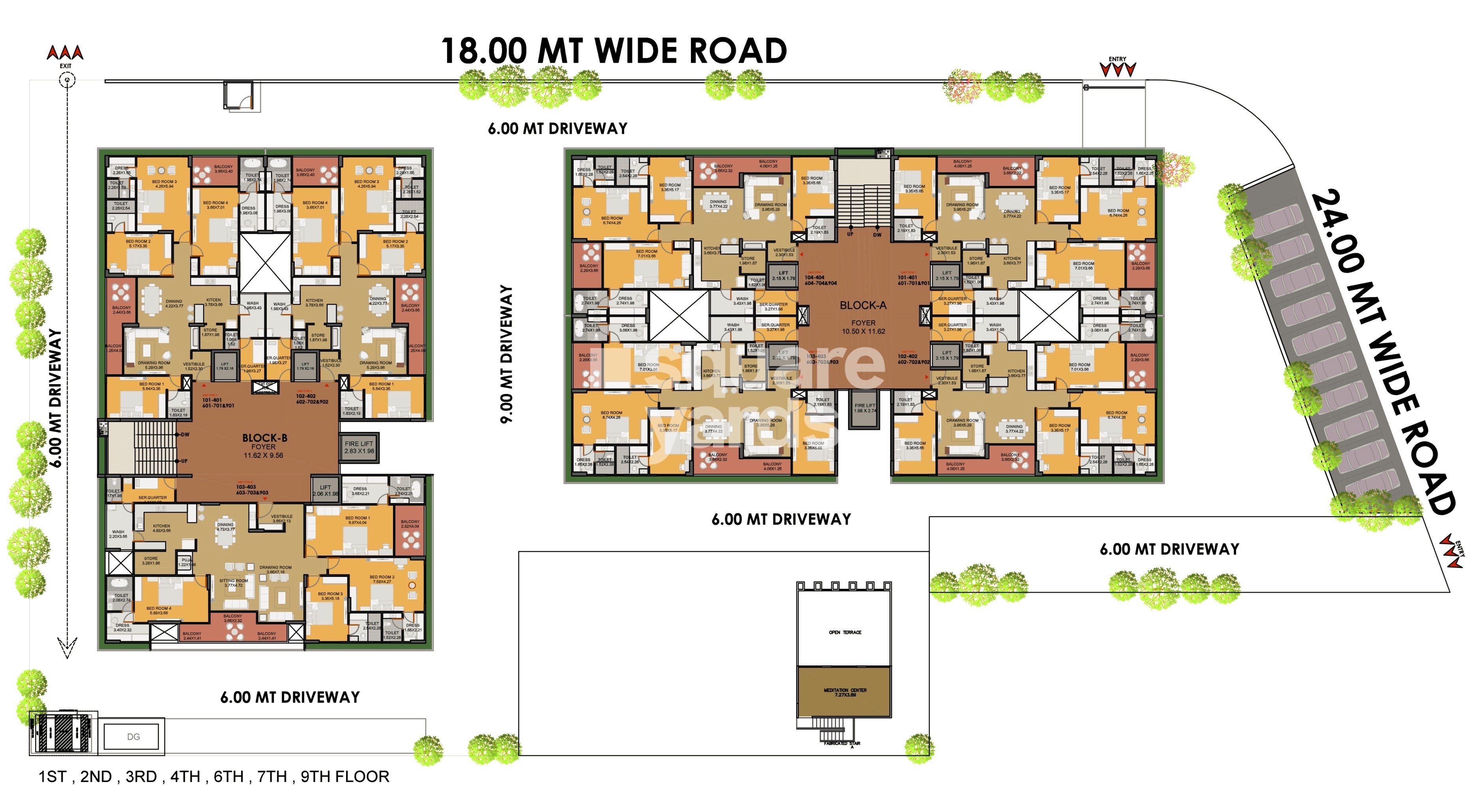 MK The Palladia Floor Plans