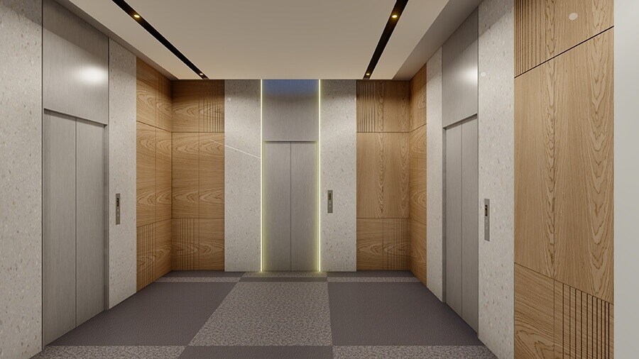 Nirgun Rise Lift Lobby Image