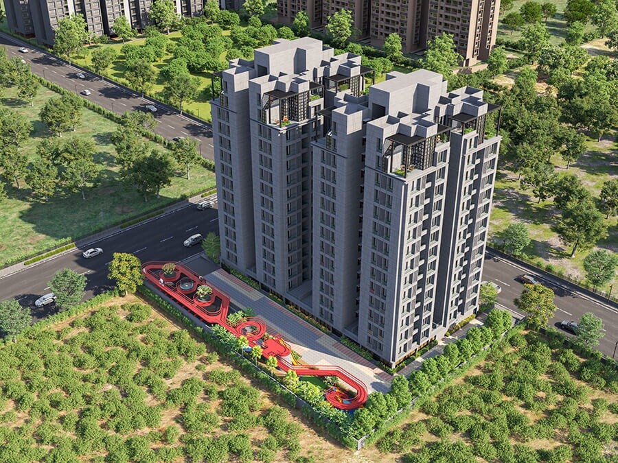 Nirgun Rise Tower View 1