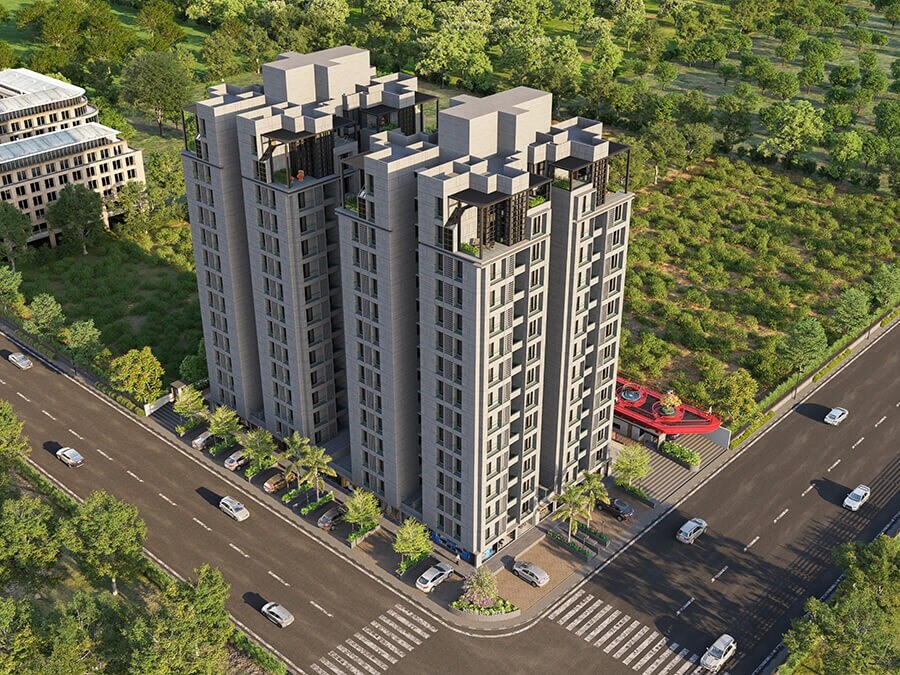 Nirgun Rise Tower View 2