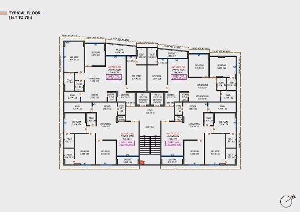 Nityam Gloria Floor Plans