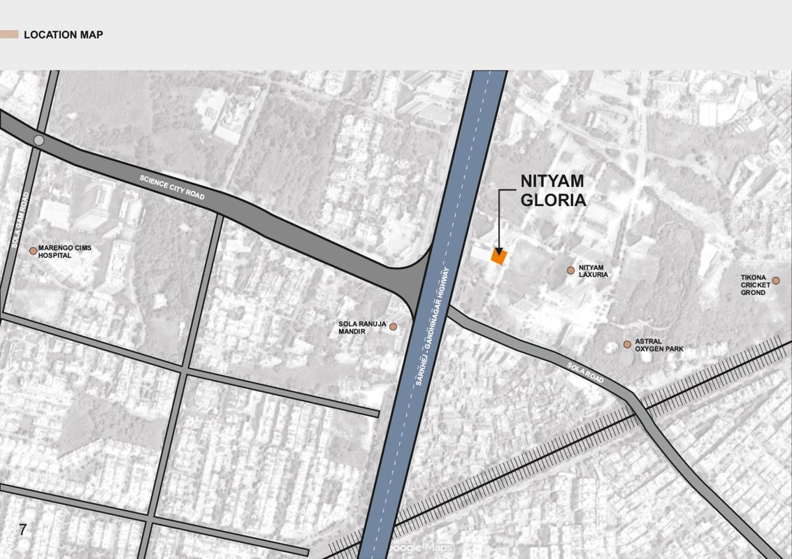Nityam Gloria Location Image
