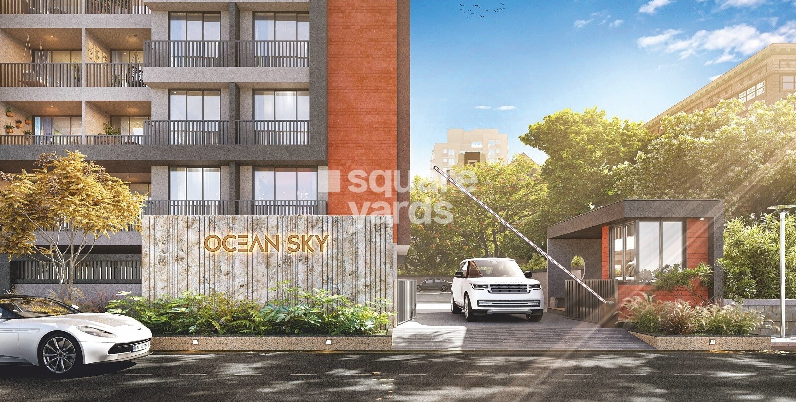 Ocean Sky Entrance View
