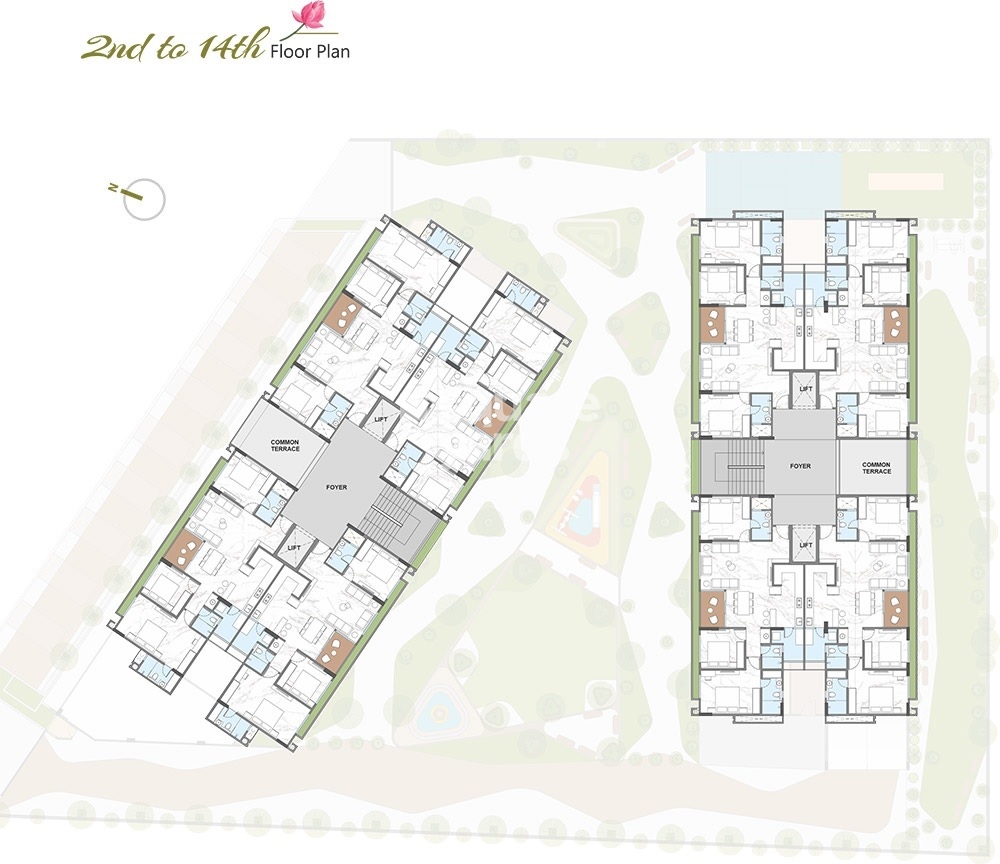 Omkar Rivanta Aurovile Floor Plans