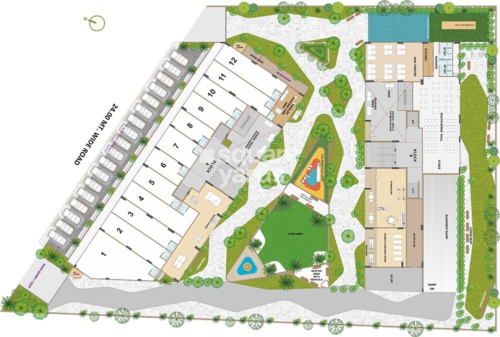 Omkar Rivanta Aurovile Master Plan Image