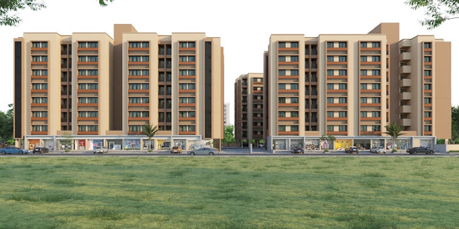 Omnium Royal residential project in Nana Chiloda