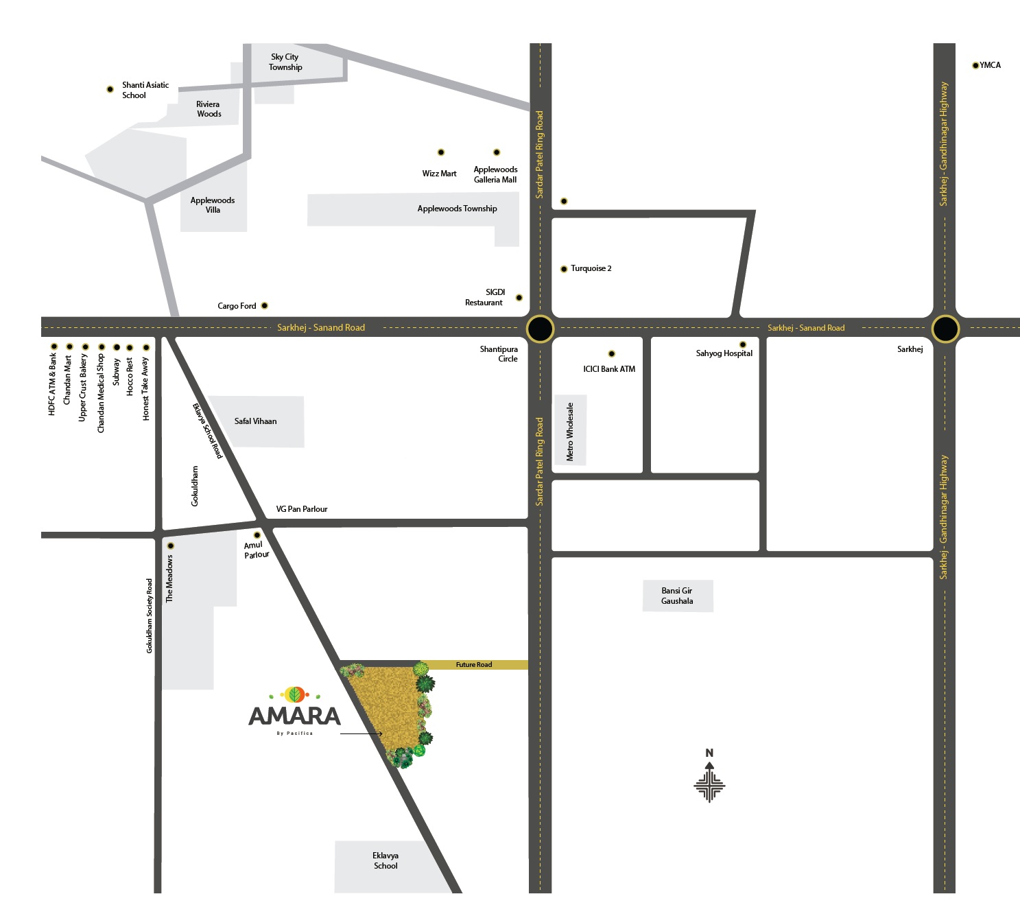 Pacifica Amara in Sanathal, Ahmedabad @ 39.00 Lac - Floor Plans ...