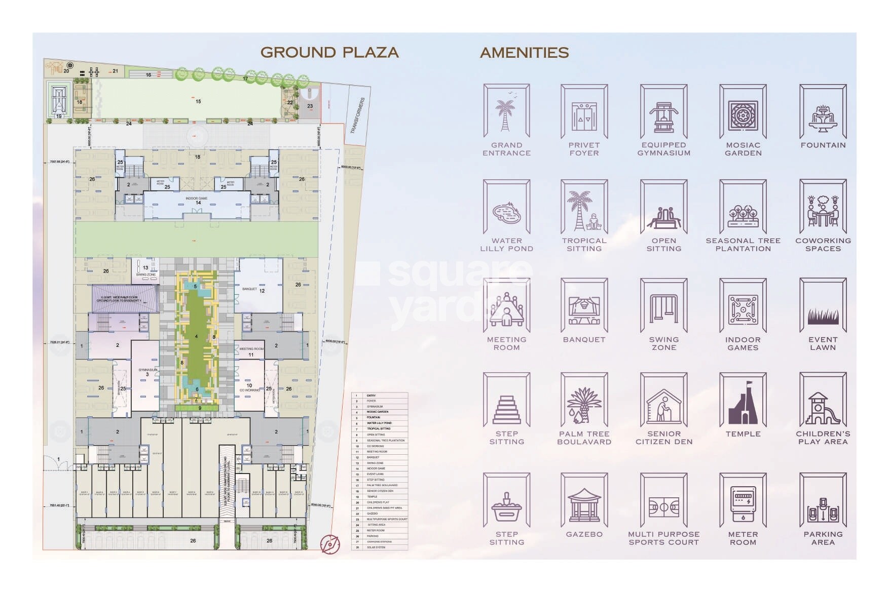 Palmsprings The Palm Paradise Master Plan Image