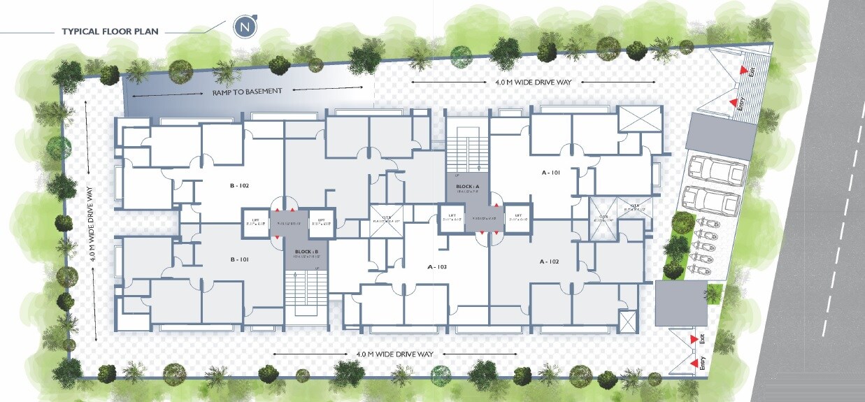 Panchshil Punit Appartment Floor Plans