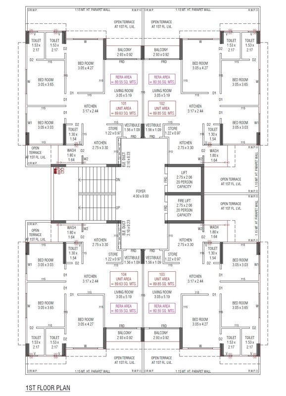 Pratham Keshvam Evoq Floor Plans