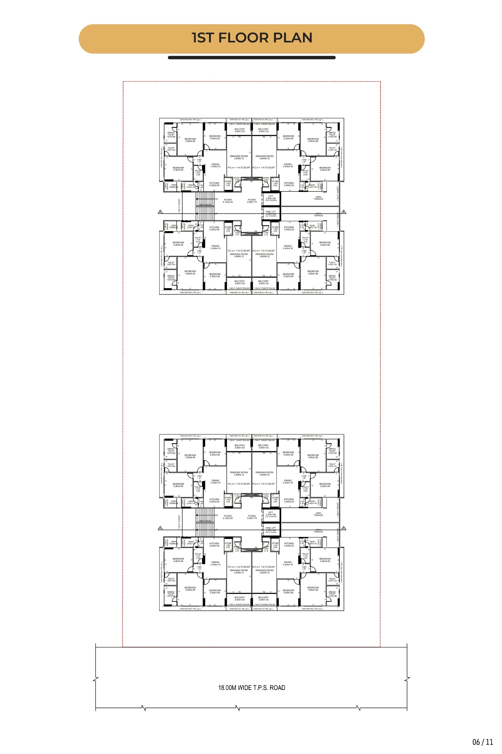 Prayasam Residency Floor Plans