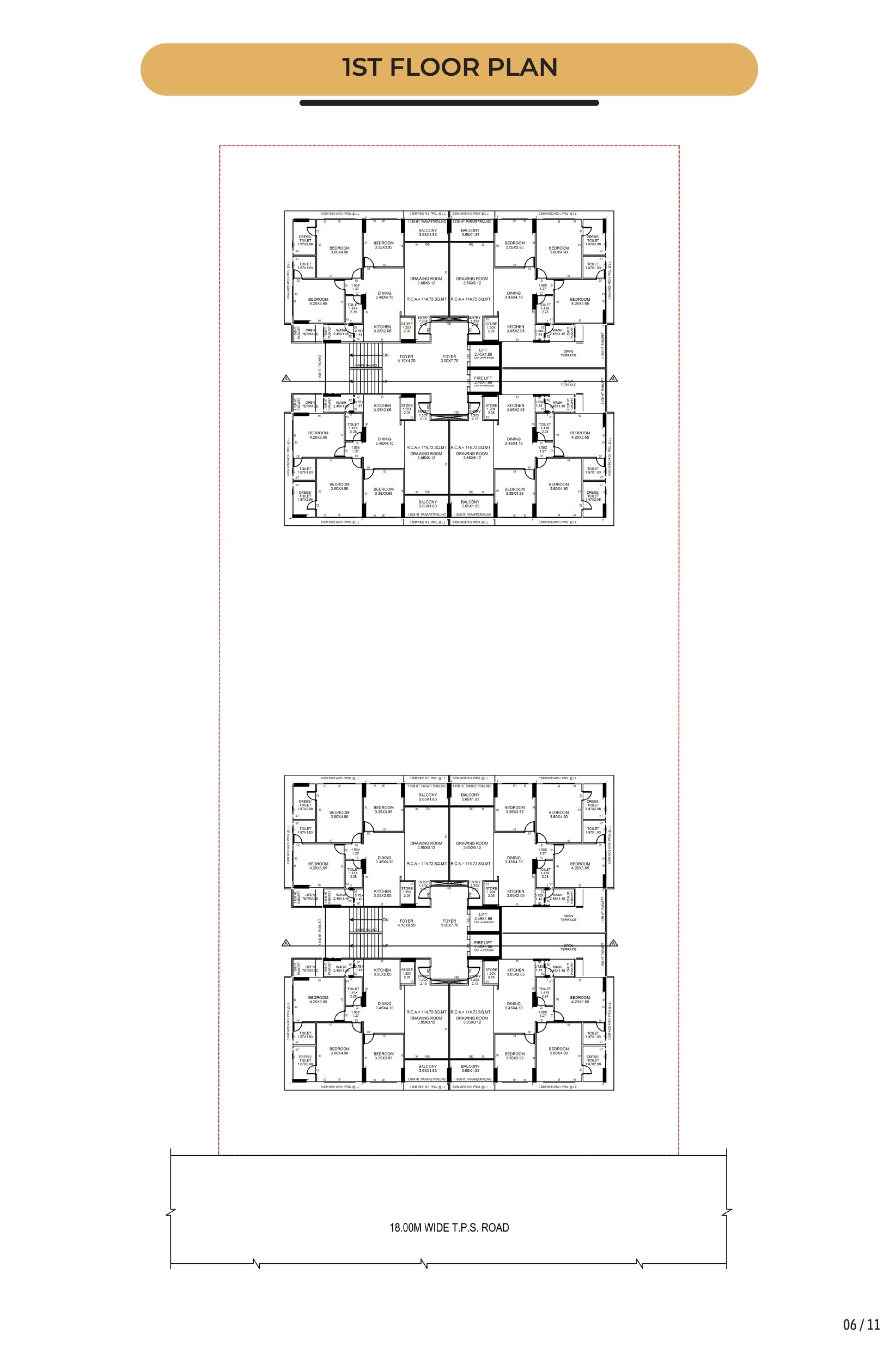 Prayasam Residency Floor Plans