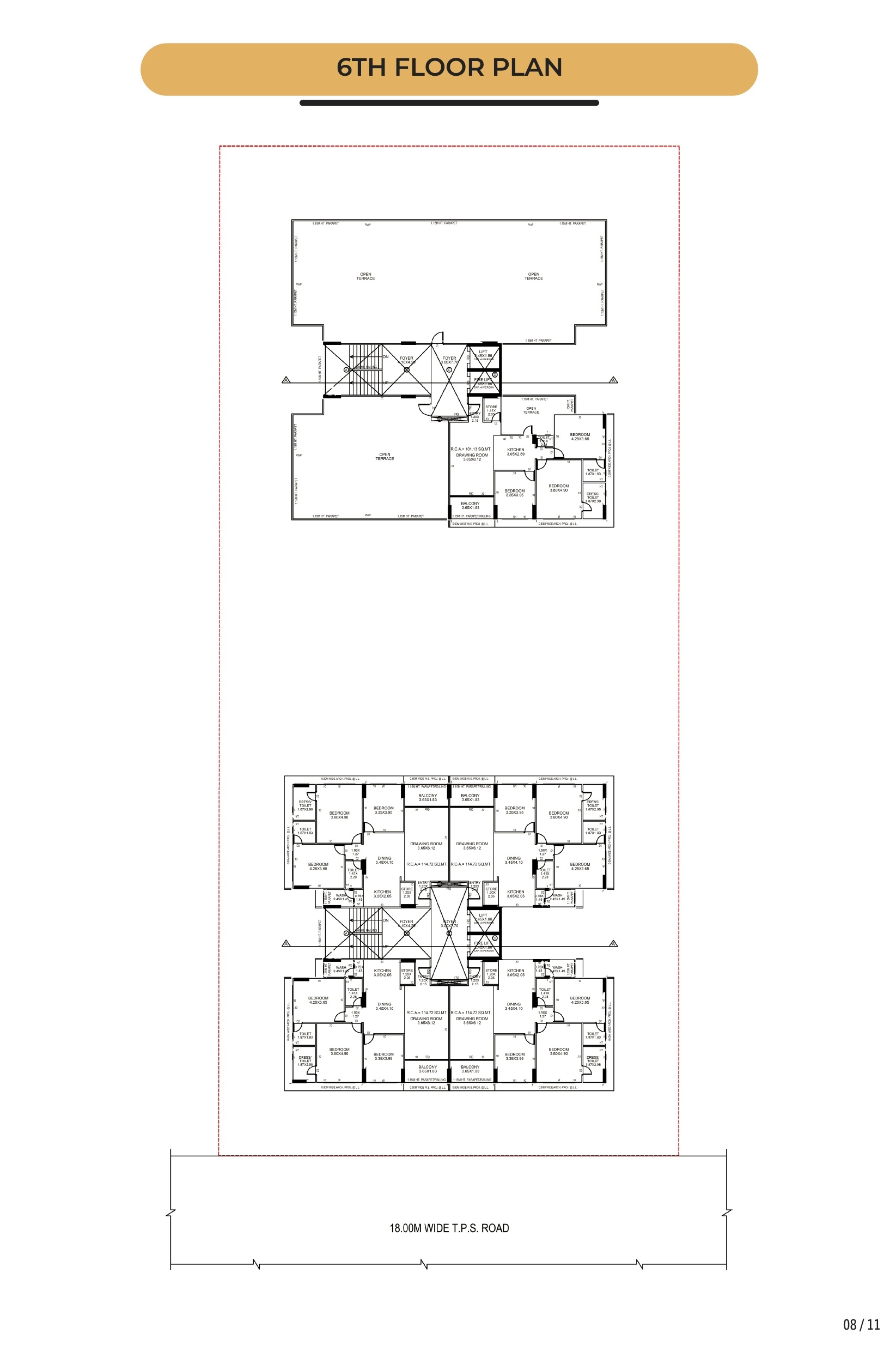 Prayasam Residency Floor Plans