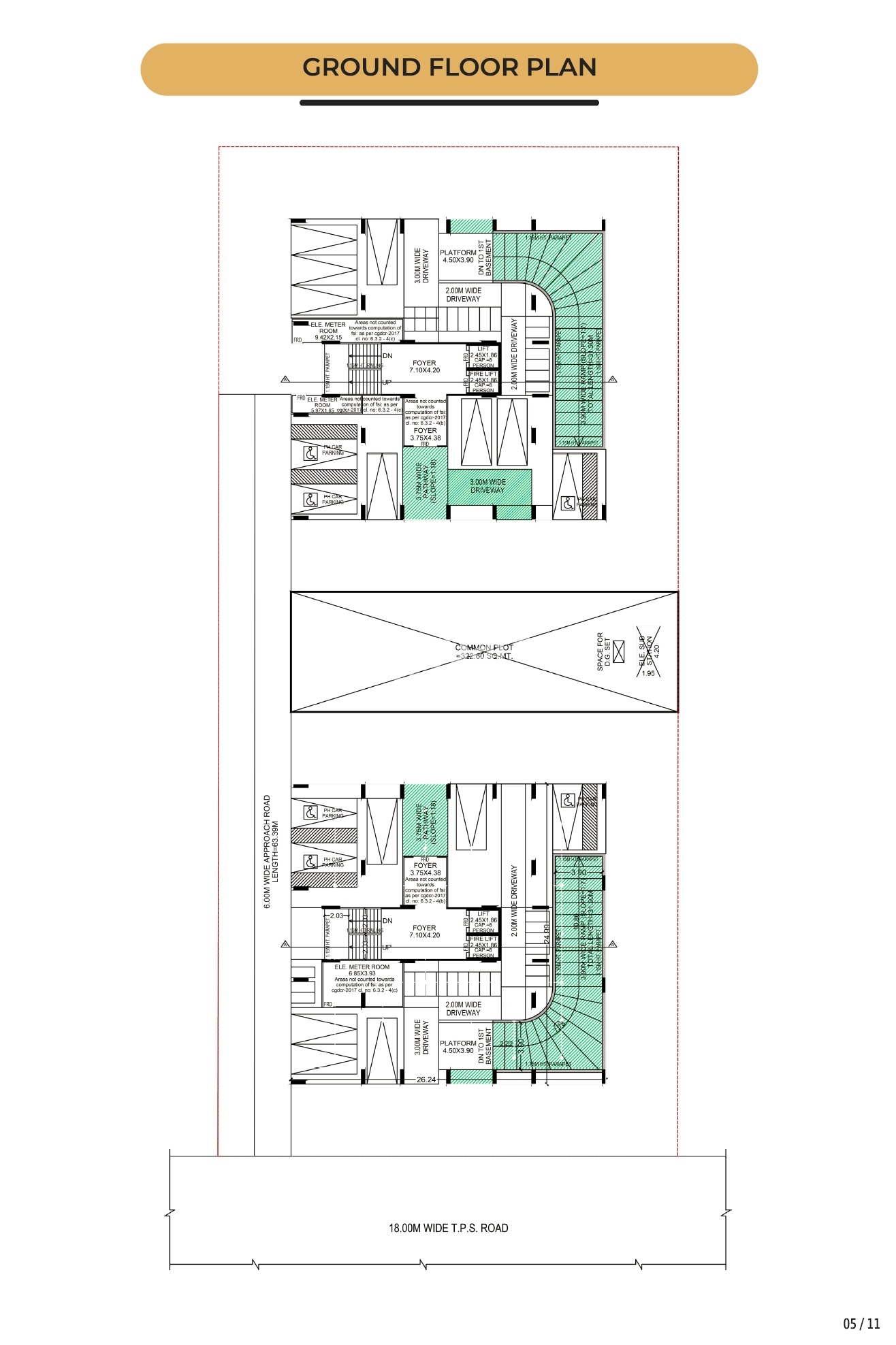 Prayasam Residency Master Plan Image