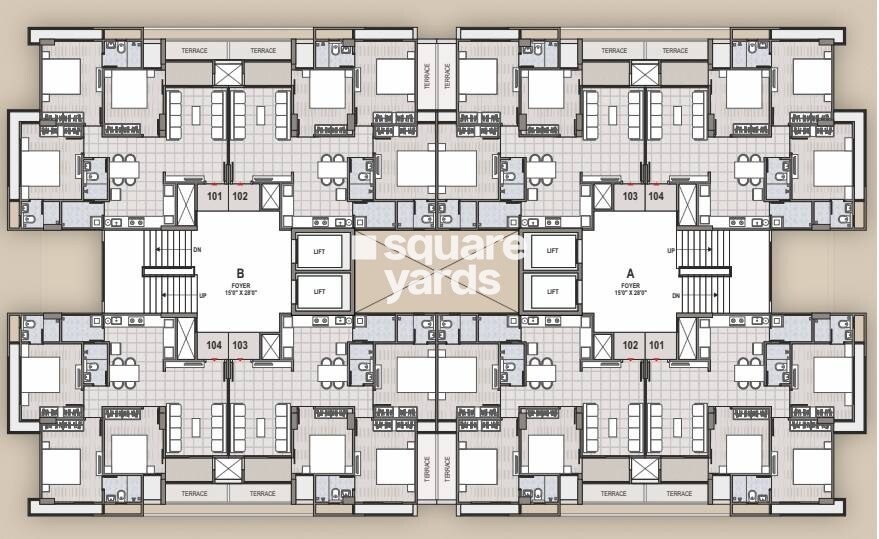 R Sheladia Parisar 80 Floor Plans
