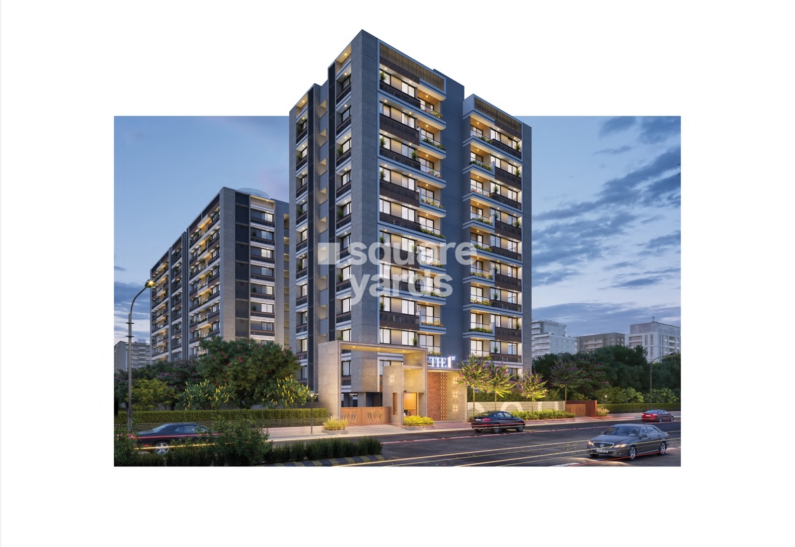 Radhe The First Apartment Exteriors