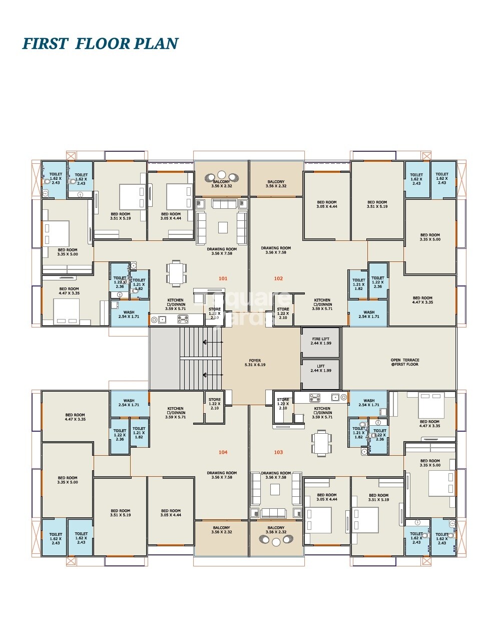 Raghunandan Radhe Atlantis Floor Plans