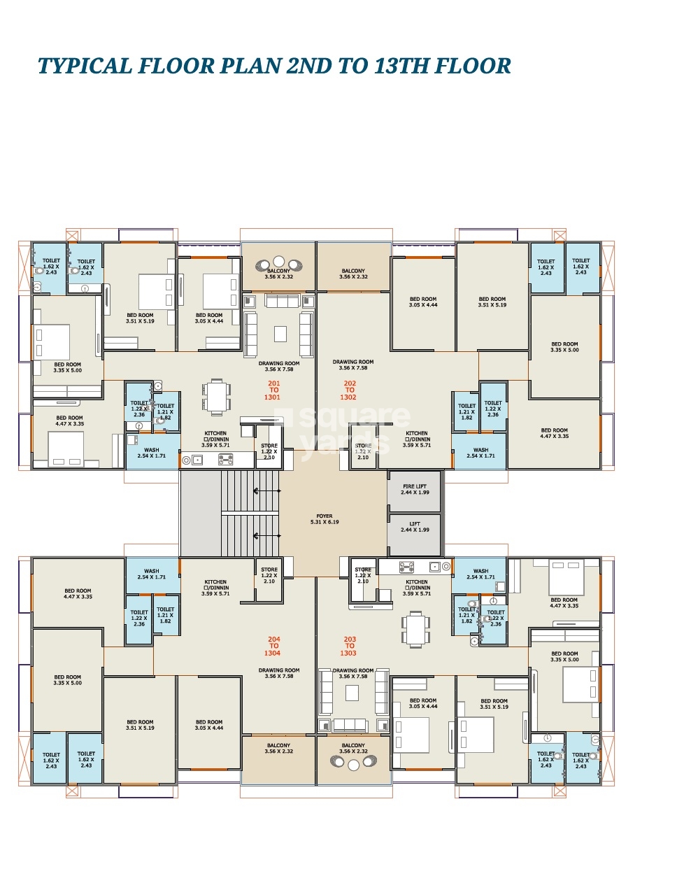 Raghunandan Radhe Atlantis Floor Plans